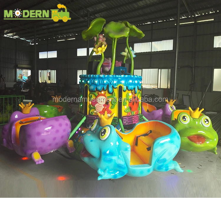 Attractive amusement park rides 4.2kw power family Frog Jumping Ride