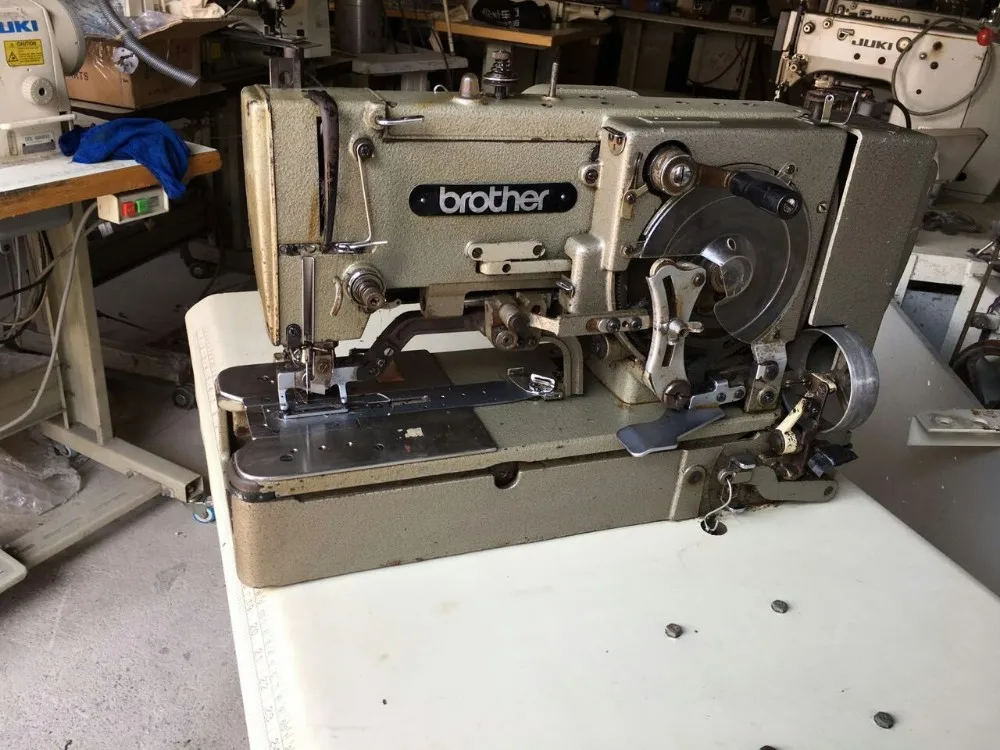 Factory Sale Used Brother814 Straight Button Hole Machine Buy