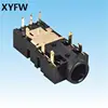 Shenzhen Factory Toslink Terminal Connector Audio Optical Jack With / Av Rca