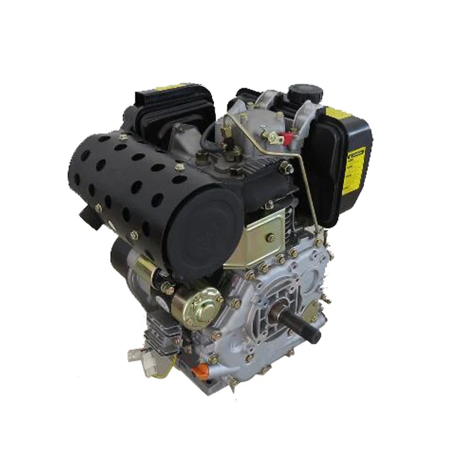 Moteur Essence 15CV 420CC 4 Temps - Refroidissement Air - 9000W 3600 Tr/min - Pour Kart Et Machines Industrielles