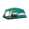 Super large luxury foldable double layer 5person 1 room camping tent C01-CC011