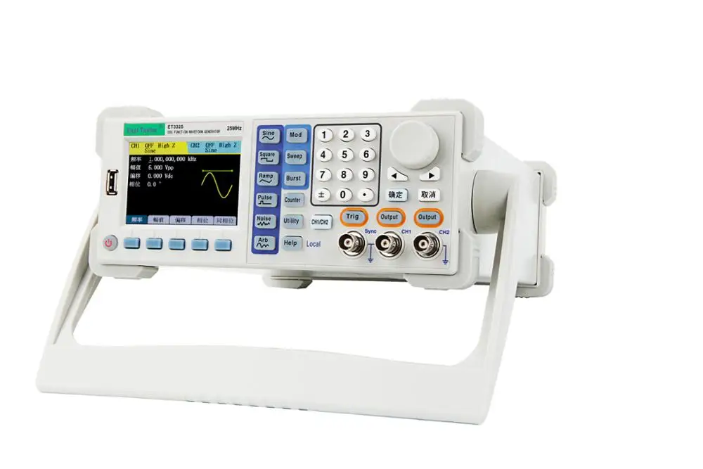 Dds Function Waveform Generator 25mhz Bandwidth Et3325 Buy Function
