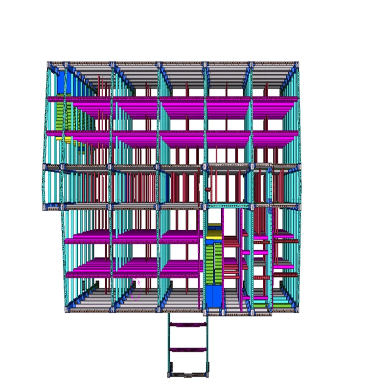 2017 factory price light weight prefabricated the office building steel structure