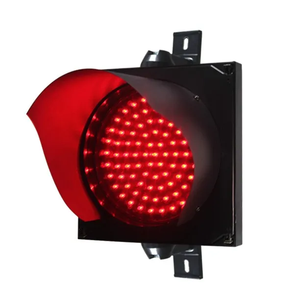 12/24/110/220v 200mm Red Led Traffic Single Light One Lamp - Buy 200mm ...