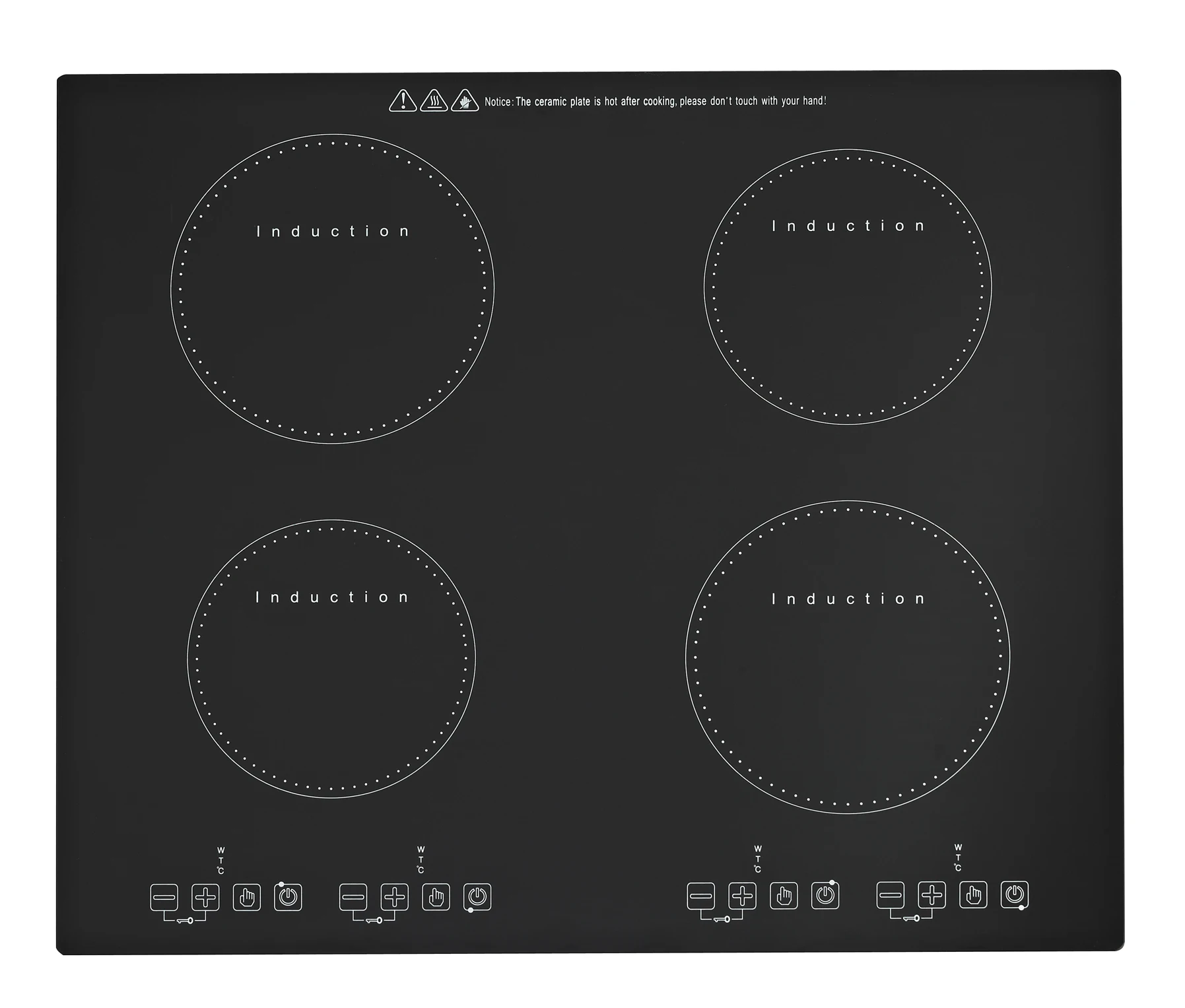 induction cooker all metal