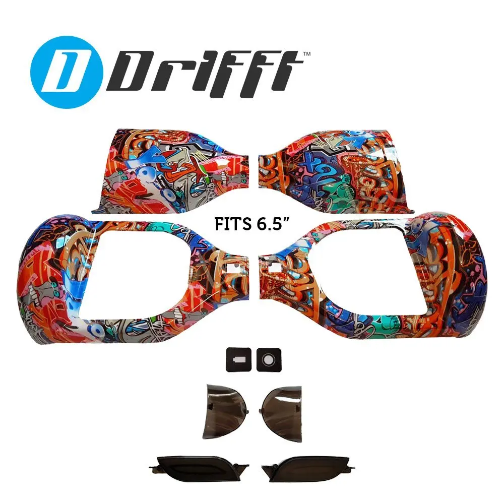 6.5" Hoverboard Shell Replacement in LA Graffiti for 6.5 inch Smart Self Balance Scooter