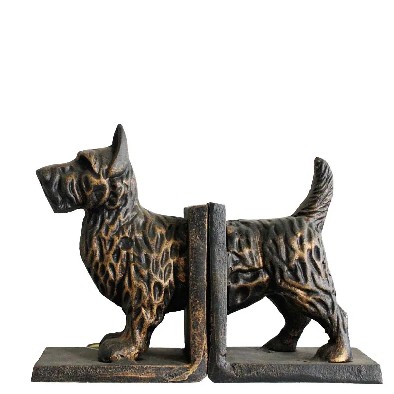 Metal Modern Unique Bull Shape Bookends With Cast Iron Buy Unique