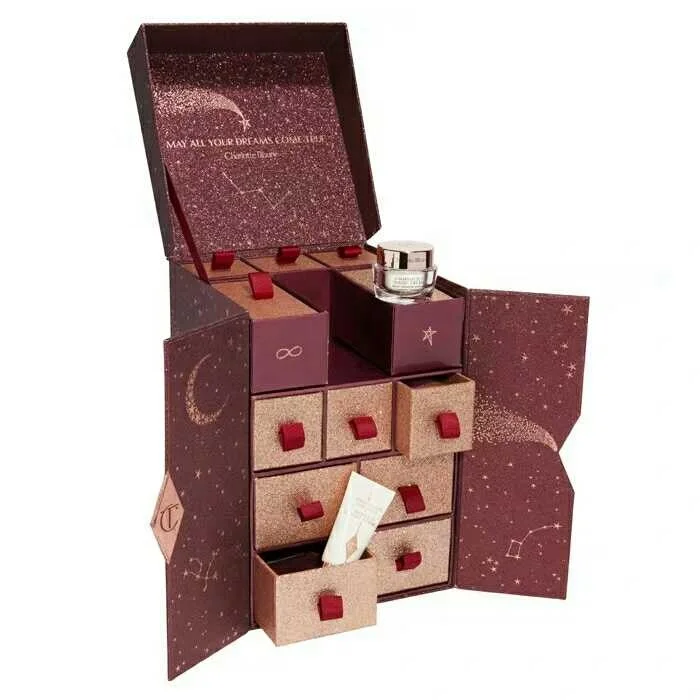 Chocolate Advent Calendar Cardboard Box With 24 Drawers Buy Advent 