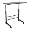 Adjustable computer desk sliding metal frame desk household furniture study desk