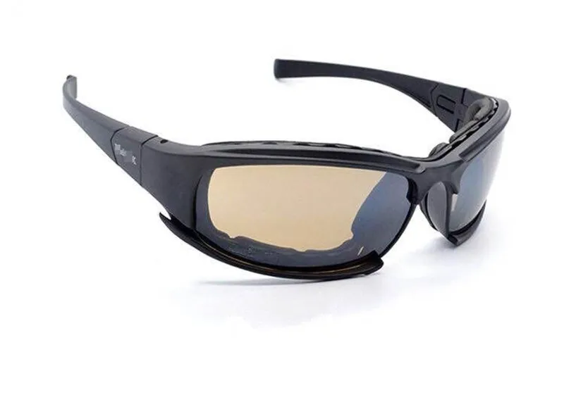 
Dinghong X7 Glasses Military Goggles Bullet-proof Army Sunglasses With 4 Lens Original Box Men Shooting Eyewear Gafas 