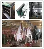 China sheep/goat carcass processing over-head automatic conveying rail slaughter house