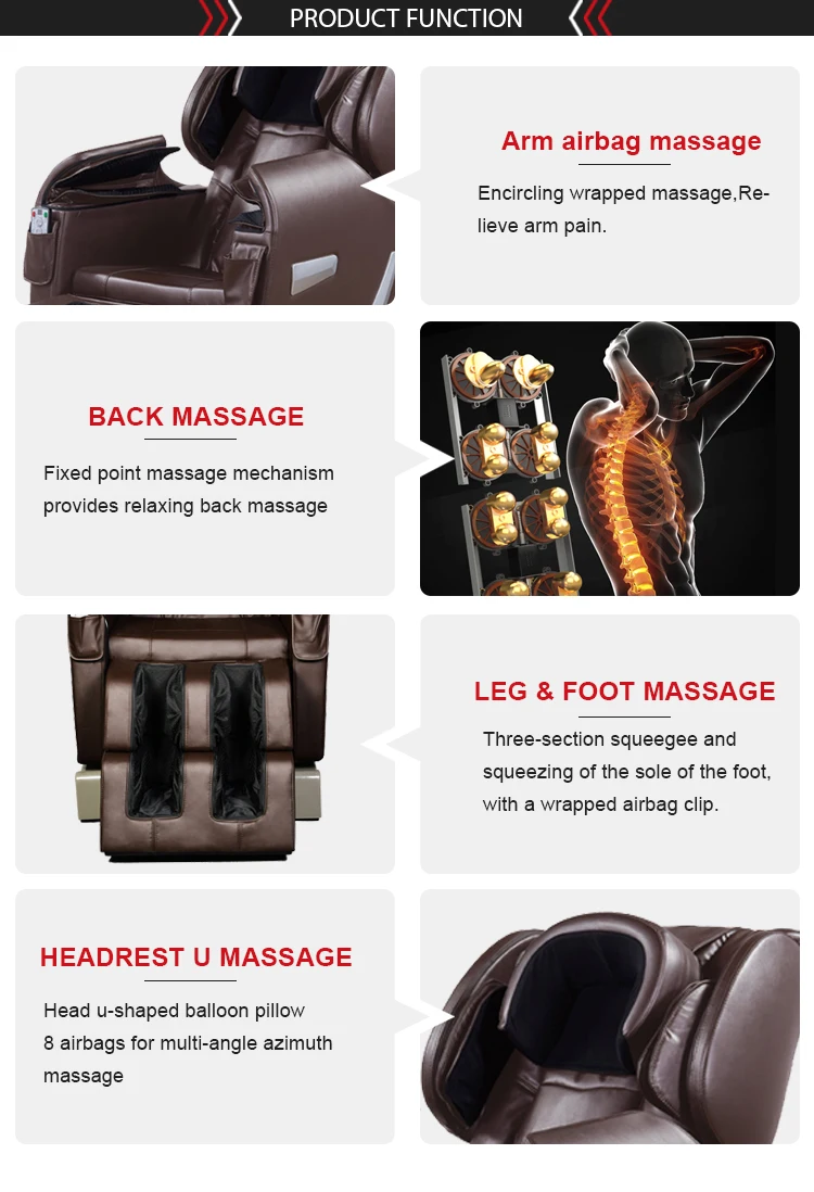Home Electric Massage Air Pressure Adult Prostate Massage Chair With