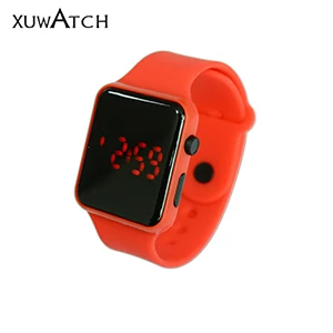 unisex fashion silicone rubber sport watches