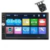 2 din car radio 7" HD Touch Screen Player MP5 SD/FM/MP4/USB/AUX/BT Car Audio For Rear View Camera Remote Control