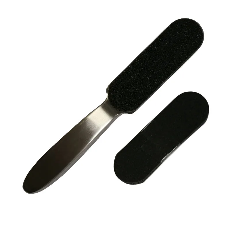 hot-sell-silver-metal-foot-file-with-refill-grits-stainless-steel