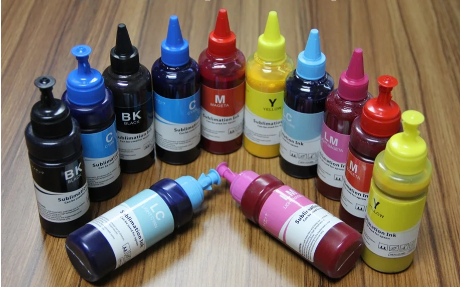 Vivid Color 1000ml Sublimation Ink For Epson 7700 7710 9700 Printer Buy Vivid Color 8364