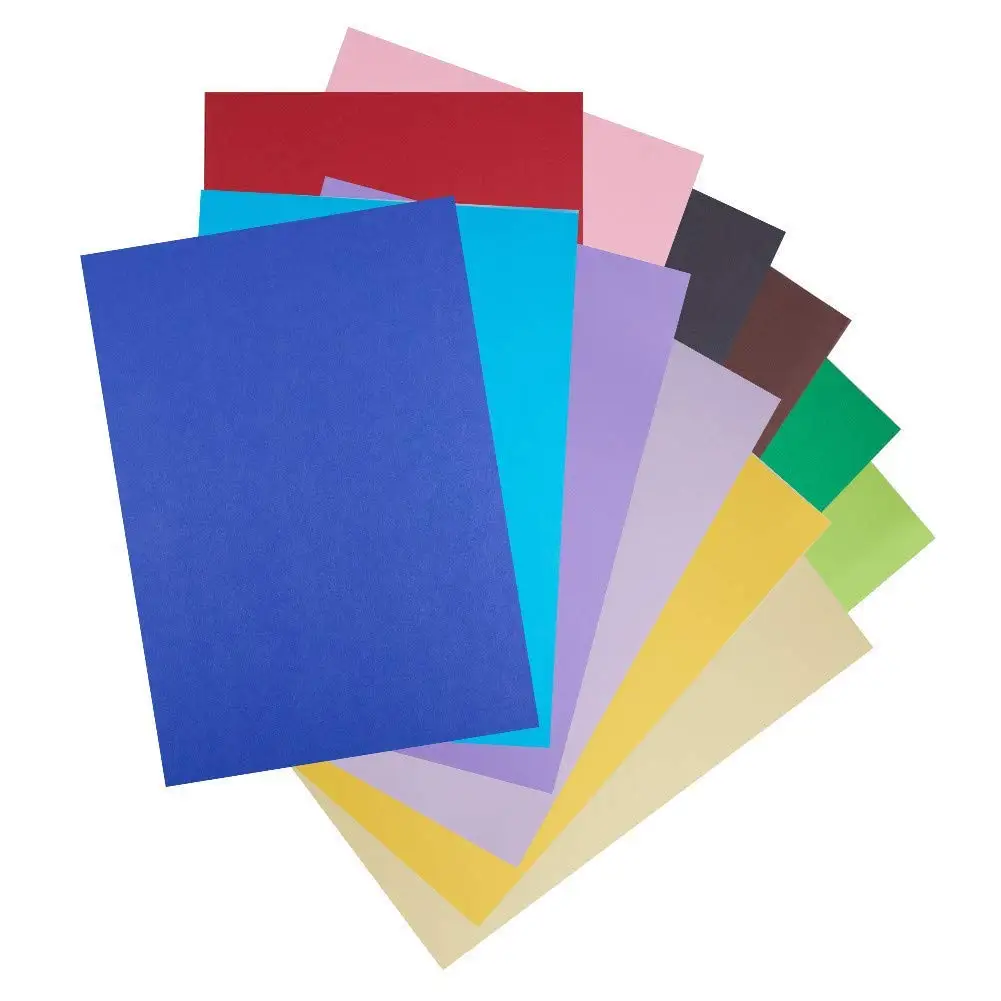 Polaroid 9 Color Cardstock Paper Pack 8/” x 8/” Color Pages for Scrapbook 54pc Greeting Cards Arts and Crafts for 2x3 Photo Paper Projects Mint, Snap, Zip, Z2300