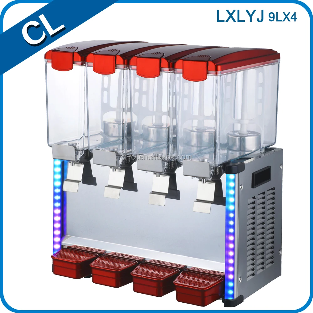 Komersial 4 tangki buah segar mesin dengan kualitas baik 