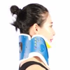 Hot selling medical adjustable hard orthopedic neck lifting cervical collar spine adjuster neck brace for neck support