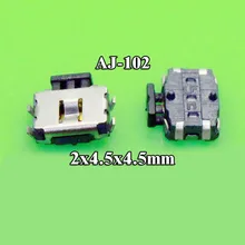 High quality Tortoise type switch tact switch 4 pin 4.5*4.7*1.7mm for tablet phone keypad switch 4.5*4.5*2