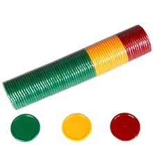 casino chips yellow