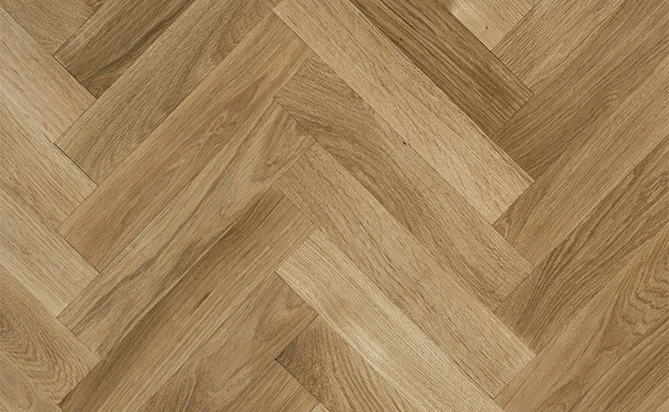 70mm Natural Oiled Unfinished Customerized Real Solid Herringbones Wood Flooring