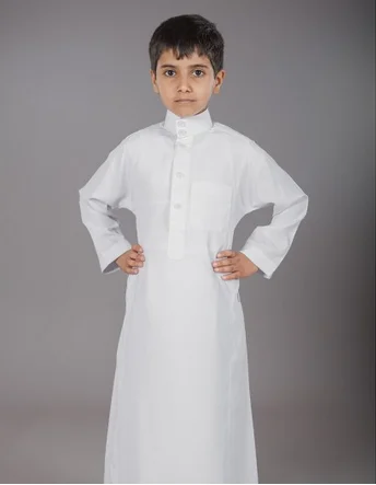 Al Daffah Merek Jubah Saudi Arab Thobe Thube Fusan Bahan 