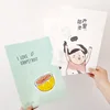 personalize a4 clear plastic document 2-pocket folders