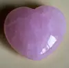 natural rose crystal heart / rose quartz heart for souvenir gift