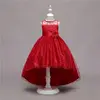Bear Leader Satin Party Dresses Girl Autumn Clothes Sets Frock Design Child Baby Dress