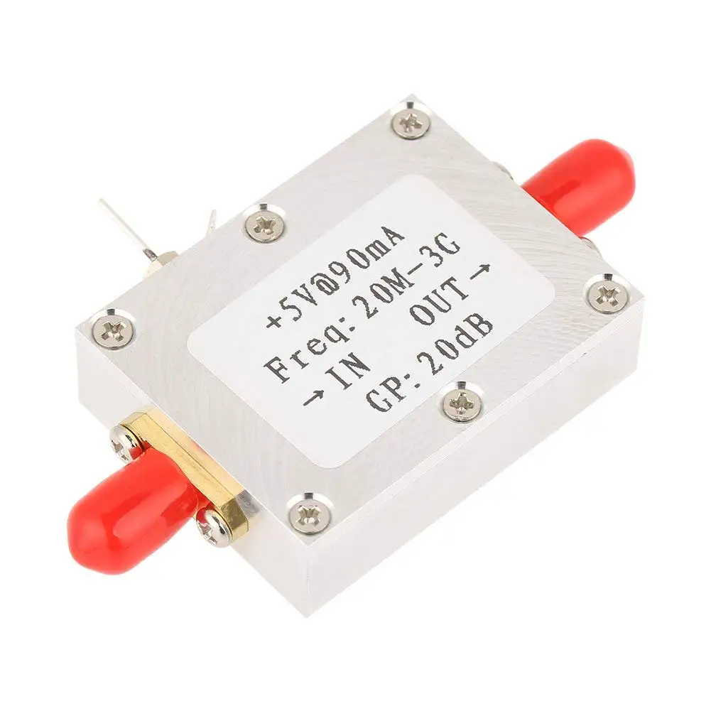 40dB 1PC 0.02-3GHz LNA RF Broadband RF Power Amplifier gain