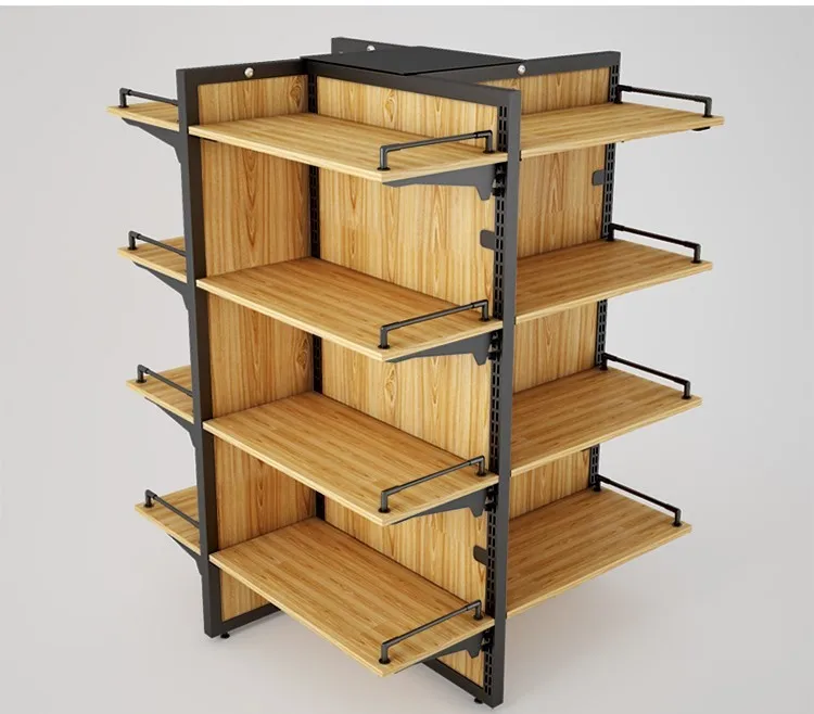 Retail Shop 4 Way Gondola Shelving Buy Supermarket Gondola Shelving