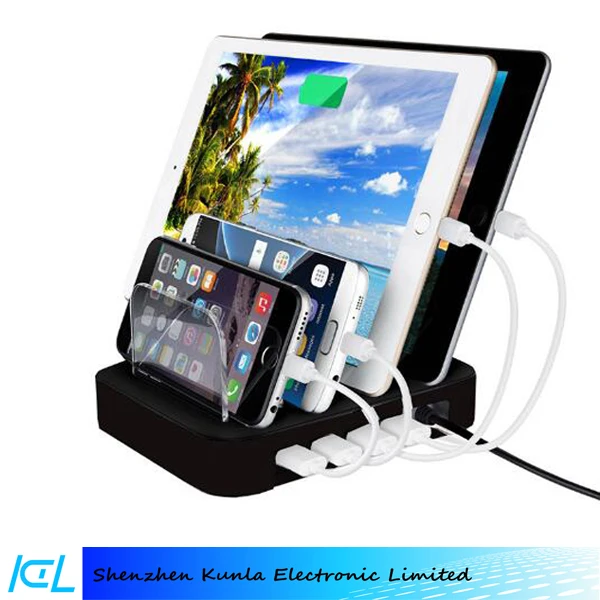 Usb Charger Cell Phone Universal Charging Station Multiple Docking