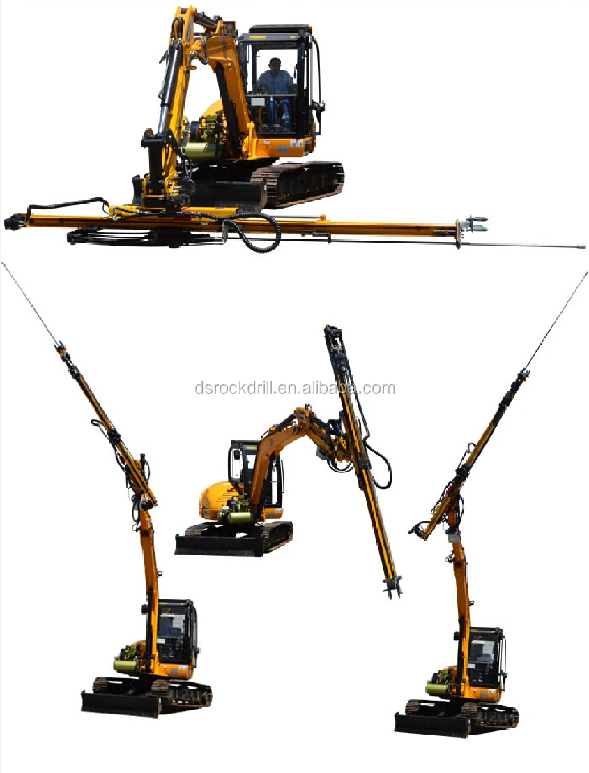 Excavator Drill Rig Buy Excavator Drill Attachment,Hydraulic Drill
