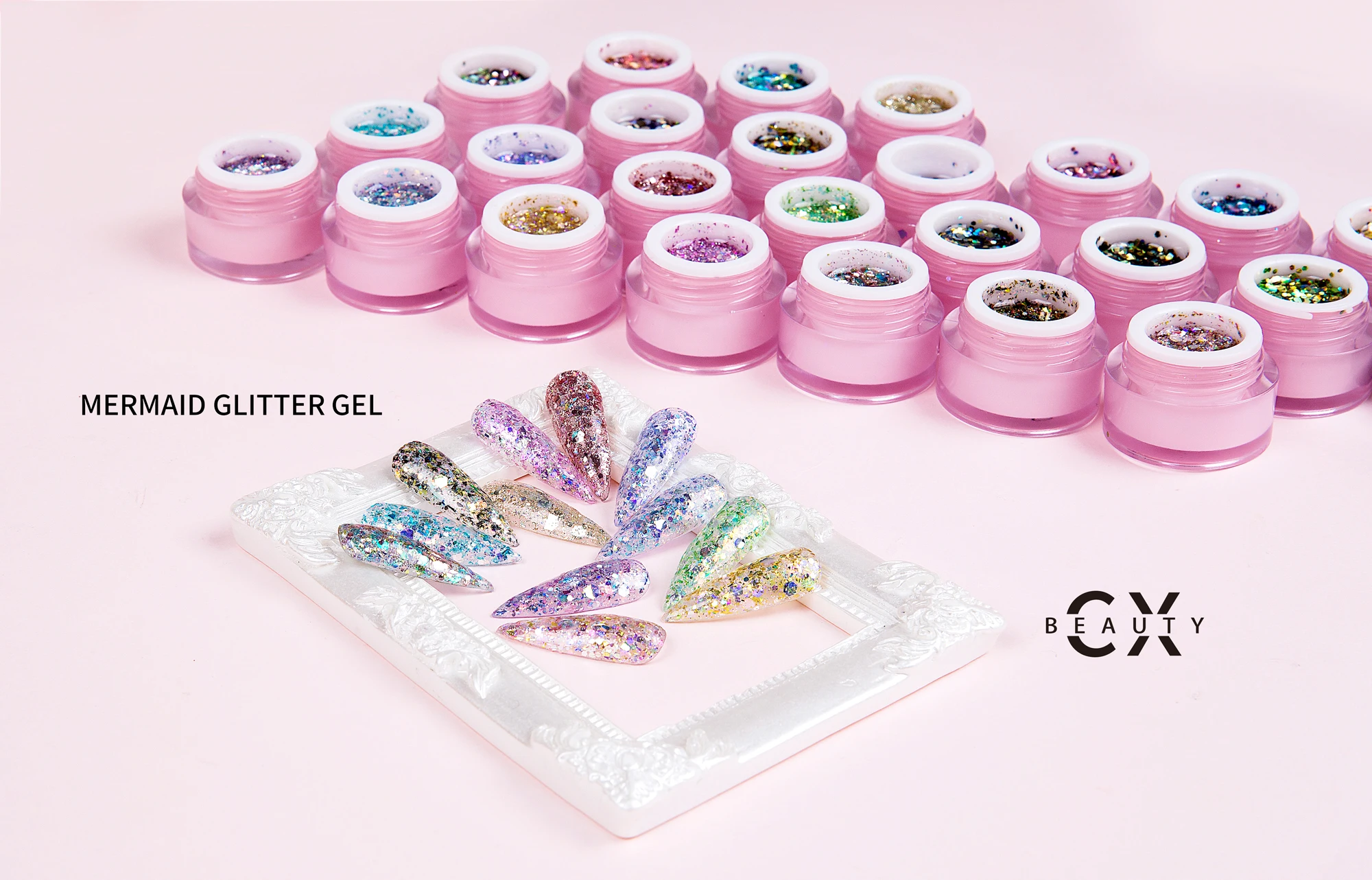 CX mermaid glitter gel (7)