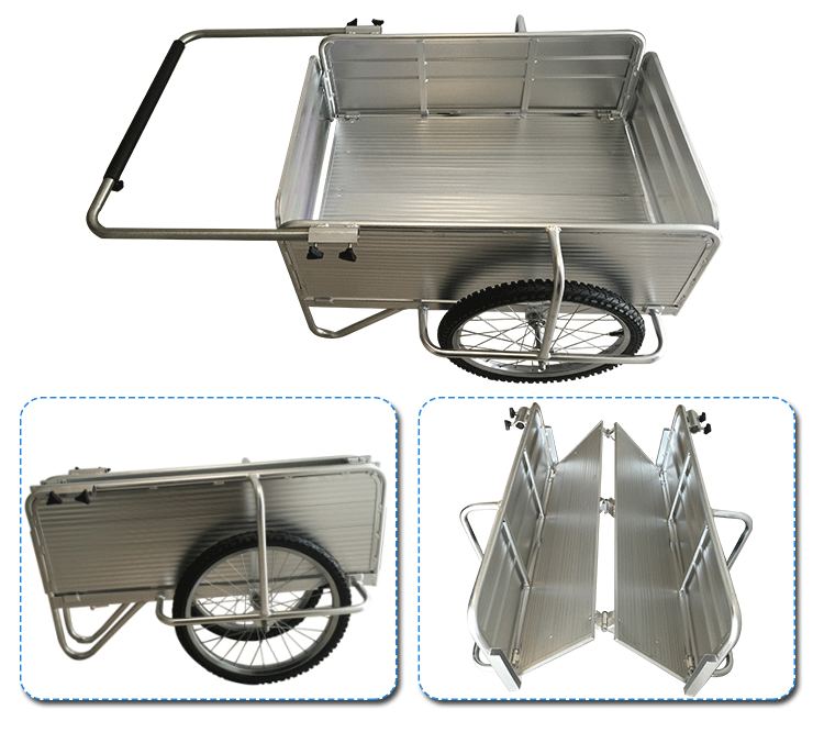 The Most Practical Garden Cart Foldable With Simple Structure And 2
