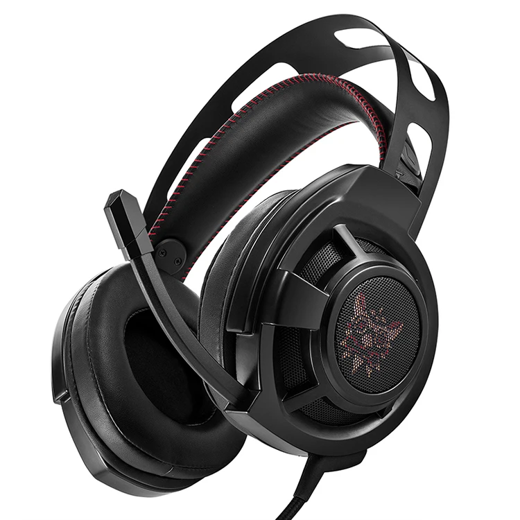 Top Quality 50mm Stereo Sound Gaming Headset Double Head Beam Headphone