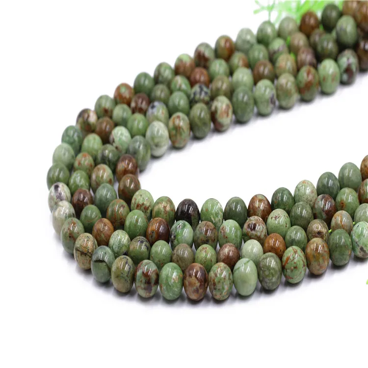 Wholesale Natural Green Opal Stone Beads 4mm 6mm 8mm 10mm 12mm Green Opal Gemstone Beads