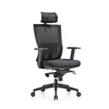Ergonomic high back executive chair swivel mesh office chair with adjustable headrest