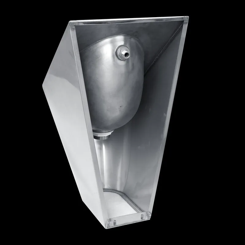 Sanitary Ware Stainless Steel Modern Wallhung Male Urinal Bowl Single