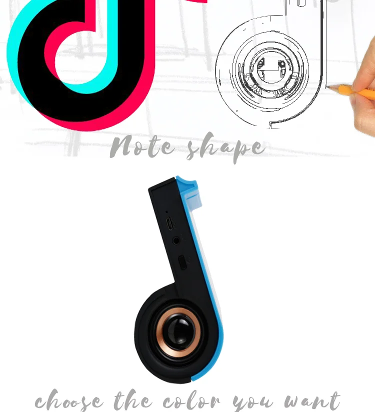 Patent Factory Aizerd Tik Tok Phone Wireless Charger Speaker Powerbank