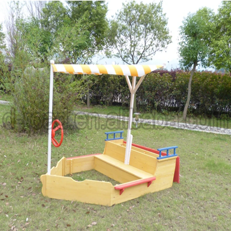 childrens sandpit with cover