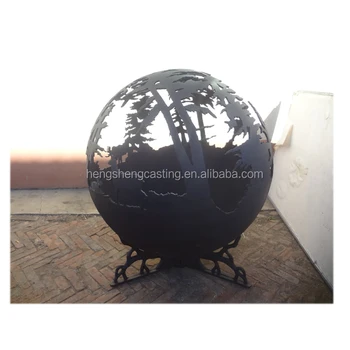 New Product Outdoor Decorative Deer Fire Globe Globe Fire Pit