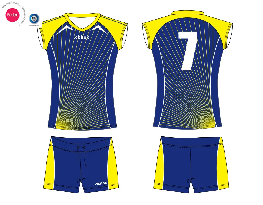 Custom Women Volleyball Jersey Design 