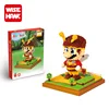 Innovative plastic diamond block OEM super mario 18 years old birthday gifts