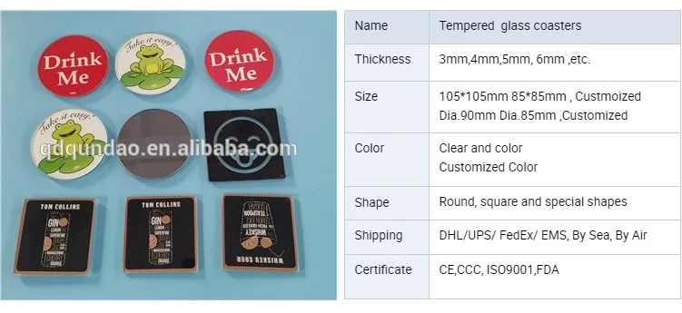 easy clean glass material cutting board mats set