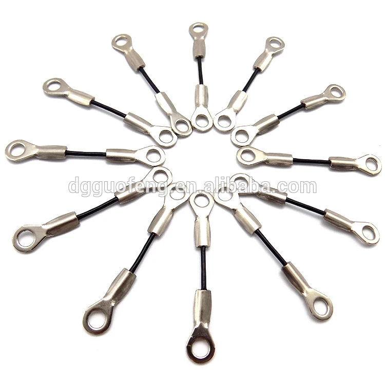 Widely Used Short Pvc Galvanized Steel Wire Rope Stamped Eyelets Cable Assembly For Marine Buy