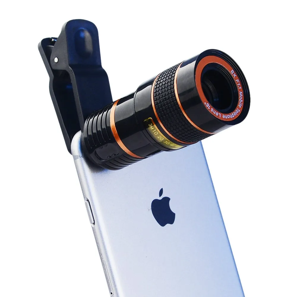 Mobile Phone 8x Telephoto Zoom Lens Camera Lens 2019 Lens Kit For All