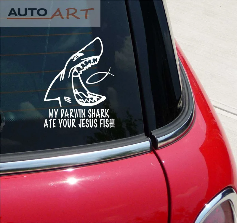 Transparent Vinyl Sticker Shark Car  Decal  Buy Shark Car  