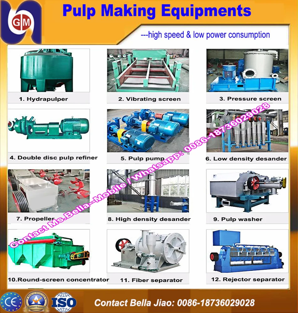 Waste Paper Wood Pulp Raw Materials A4 Copy Paper Making Manufacturing